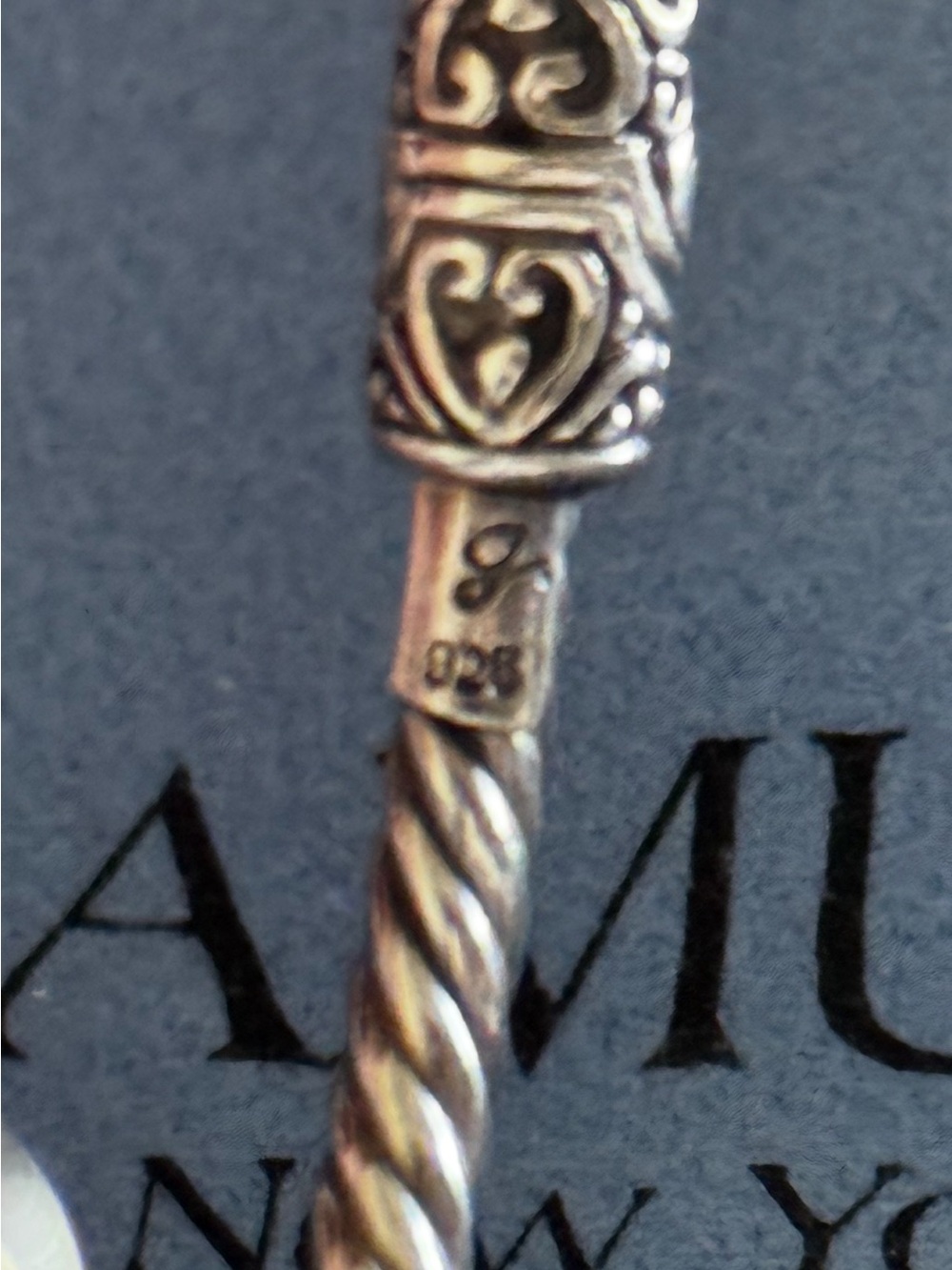 Samuel B. Silver Rope Texture Bracelet - Picture 12 of 13
